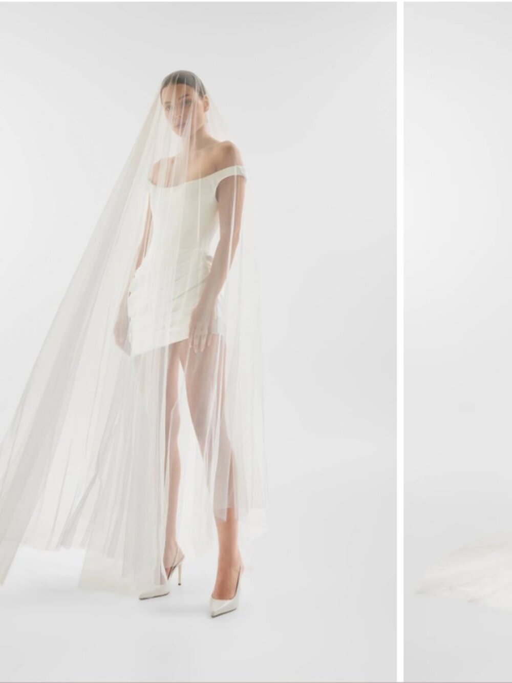 Kyha vail- uma worn once